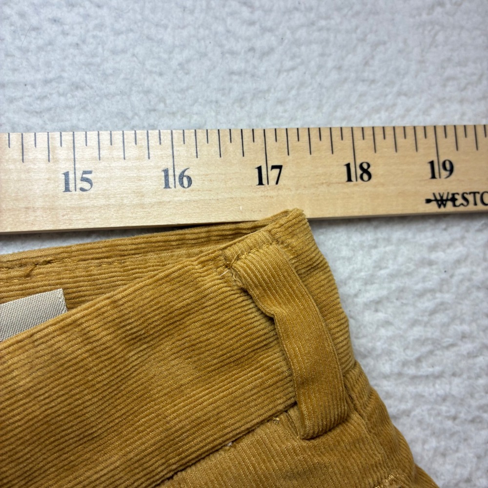 Bills Khakis Corduroy Pants Men 36x32 Brown Pleated Vintage USA Classic Preppy - Picture 6 of 9